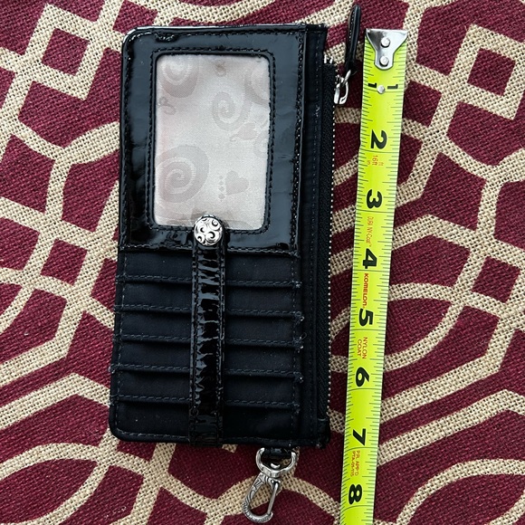 Brighton Black Wallet with ID Window - Picture 1 of 6